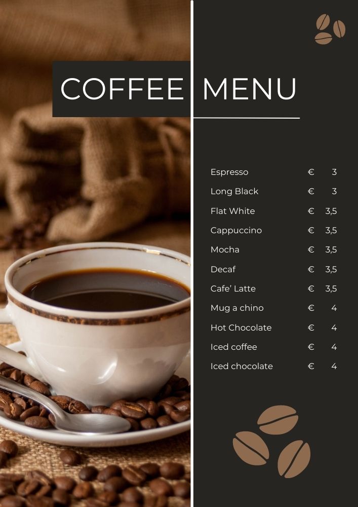 Menu Design